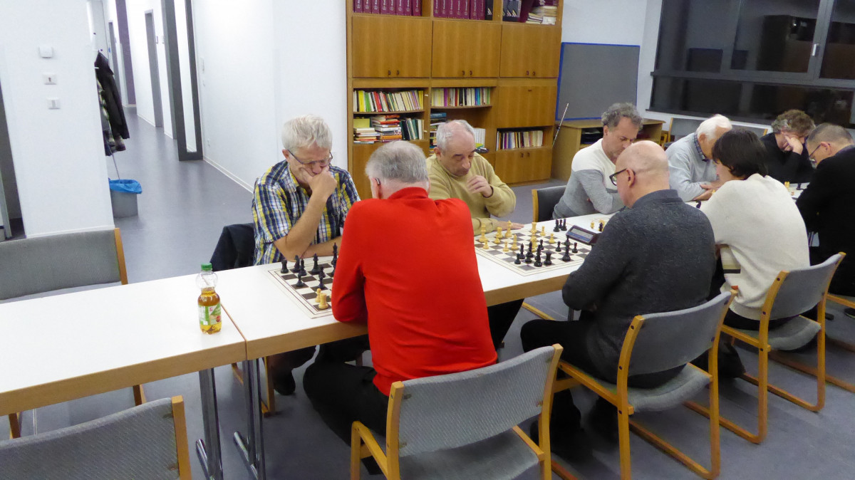 Von Links: Erik Schiefner, Mark Shvachko, Leonid Elkhanov,