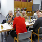 Von Links: Erik Schiefner, Mark Shvachko, Leonid Elkhanov,